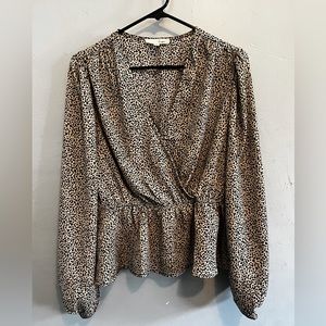 Leopard Blouse